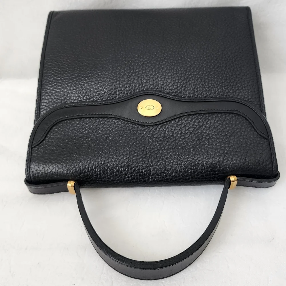 Auth Christian Dior Vintage Top Handle Bag - Picture 11 of 14